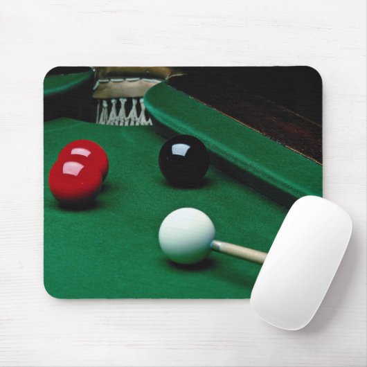 Snookerausrüstung Mousepad (Mit Mouse)