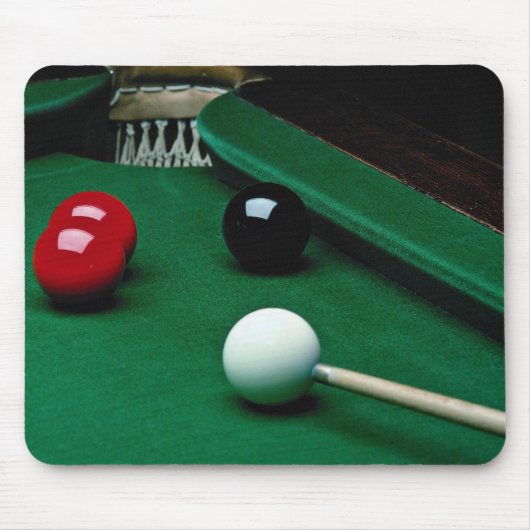 Snookerausrüstung Mousepad (Vorne)