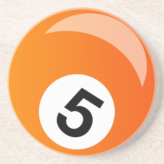 Snookerball Untersetzer (Vorne)