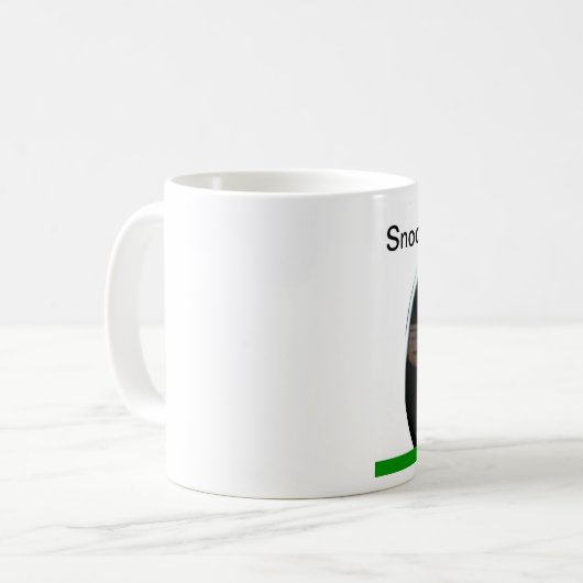 Snookerzeit Kaffeetasse (Vorderseite Links)