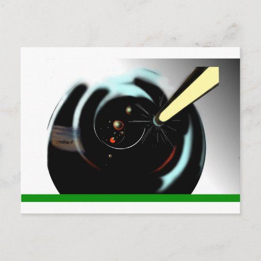 SNOOKERZEIT POSTKARTE (Vorderseite)