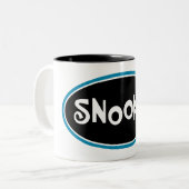 SNOOKIE ZWEIFARBIGE TASSE (Vorderseite Links)