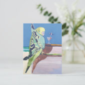 Snooky: "An der Bar" Postkarte (Stehend Vorderseite)