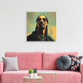 Snoop Dog Leinwanddruck (Insitu (Wohnzimmer))