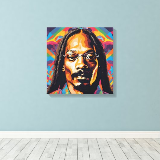 Snoop Dog Leinwanddruck (Insitu (Holzboden))