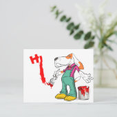 Snoop Dog Postkarte (Stehend Vorderseite)