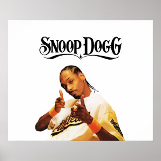 SNOOP DOGG IST EIN BOSS UND LOGO POSTER