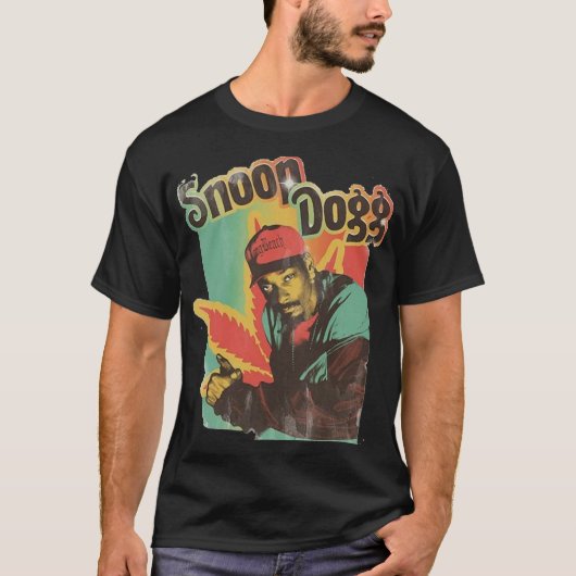 Snoop Hund Vintag 90er T-Shirt (Vorderseite)