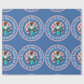 Snoop Mahjong Mind zu Mahjong-BERICHTERSTATTERN Geschenkpapier (Flach)