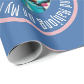 Snoop Mahjong Mind zu Mahjong-BERICHTERSTATTERN Geschenkpapier (Rolleneckpunkt)