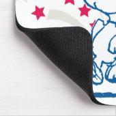 Snoopy 4. Juli Tanz Mousepad (Ecke)