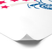 Snoopy 4. Juli Tanz Poster (Ecke)