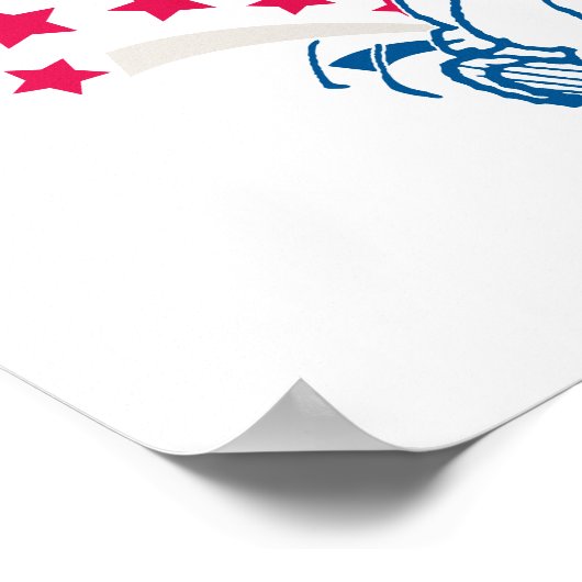 Snoopy 4. Juli Tanz Poster (Ecke)