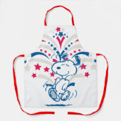 Snoopy 4. Juli Tanz Schürze (Vorderseite)