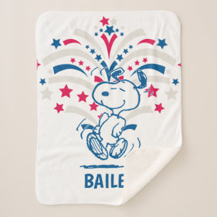 Snoopy 4. Juli Tanz Sherpadecke
