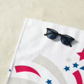 Snoopy 4. Juli Tanz Strandtuch (Beispiel)