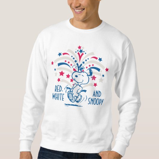 Snoopy 4. Juli Tanz Sweatshirt (Vorderseite)
