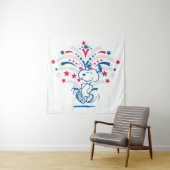 Snoopy 4. Juli Tanz Wandteppich (Beispiel)