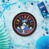 Snoopy Abenteuer Wartet Abschluss Berg Design Pappteller (Party)