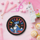 Snoopy Abenteuer Wartet Abschluss Berg Design Pappteller (Party)