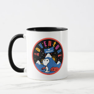 Snoopy Abenteuer Wartet Abschluss Berg Design Tasse