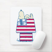 Snoopy am 4. Juli Dog House Mousepad (Mit Mouse)
