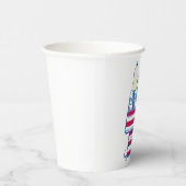 Snoopy am 4. Juli Dog House Pappbecher (Rechts)