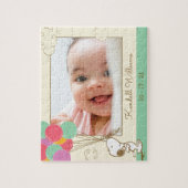 Snoopy and Balloons Baby Foto Puzzle (Vertikal)