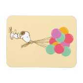 Snoopy and Balloons Magnet (Horizontal)