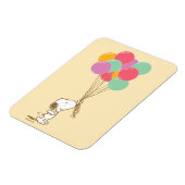 Snoopy and Balloons Magnet (Linke Seite)