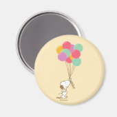 Snoopy and Balloons Magnet (Vorderseite/Rückseite)