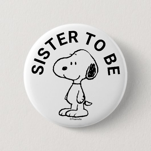 Snoopy Baby Duschkabine Button (Vorderseite)