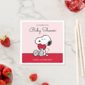 Snoopy | Baby-Party für die kleine Süße Serviette (Beispiel)