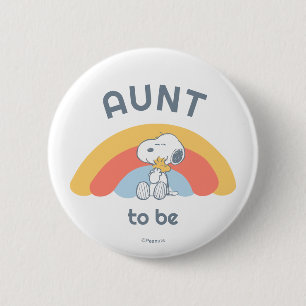 Snoopy Baby Showtante Button