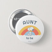 Snoopy Baby Showtante Button (Vorne & Hinten)