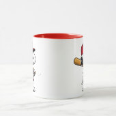 Snoopy Baseball Boston Tasse (Zentrum)