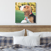 Snoopy Beagle Leinwand (Insitu (Schlafzimmer))