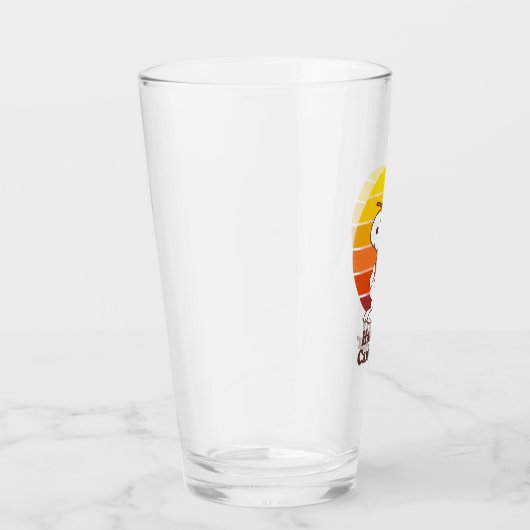 Snoopy | Beagle Scout - Happy Camper Glas (Rechts)