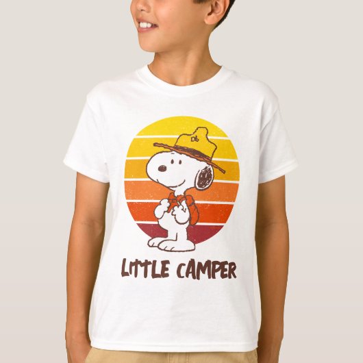 Snoopy | Beagle Scout - Happy Camper T-Shirt (Vorderseite)