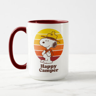 Snoopy   Beagle Scout - Happy Camper Tasse