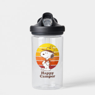 Snoopy Beagle Scout - Happy Camper Trinkflasche
