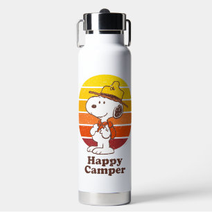 Snoopy Beagle Scout - Happy Camper Trinkflasche