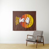 Snoopy | Beagle Scout - Happy Camper Wandteppich (Beispiel (Horizontal))