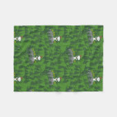 Snoopy Beagle Scout Hiking Pattern Fleecedecke (Vorderseite (Horizontal))