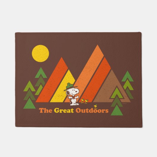 Snoopy | Beagle Scout - The Great Outdoor Fußmatte (Vorderseite)