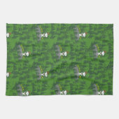 Snoopy Beagle Scout Wandermuster Geschirrtuch (Horizontal)