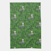 Snoopy Beagle Scout Wandermuster Geschirrtuch (Vertikal)