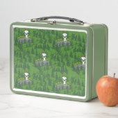 Snoopy Beagle Scout Wandermuster Metall Brotdose (Beispiel)