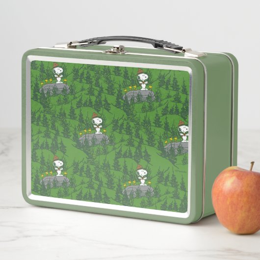 Snoopy Beagle Scout Wandermuster Metall Brotdose (Beispiel)