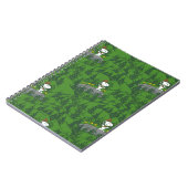 Snoopy Beagle Scout Wandermuster Notizblock (Linke Seite)